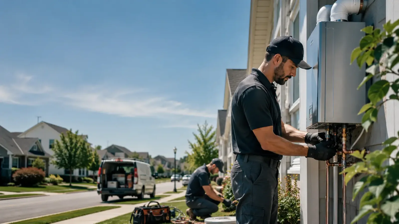 Tankless Water Heater Installation in Lansing, WV